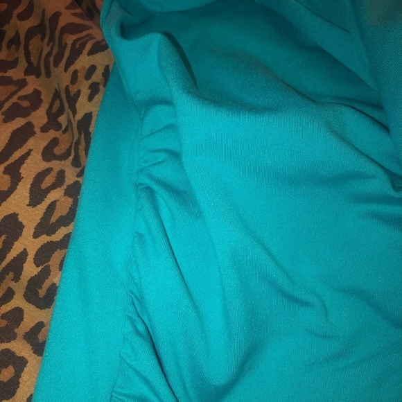 Calvin Klein size XL teal green climate control light weight zip front - Picture 8 of 9